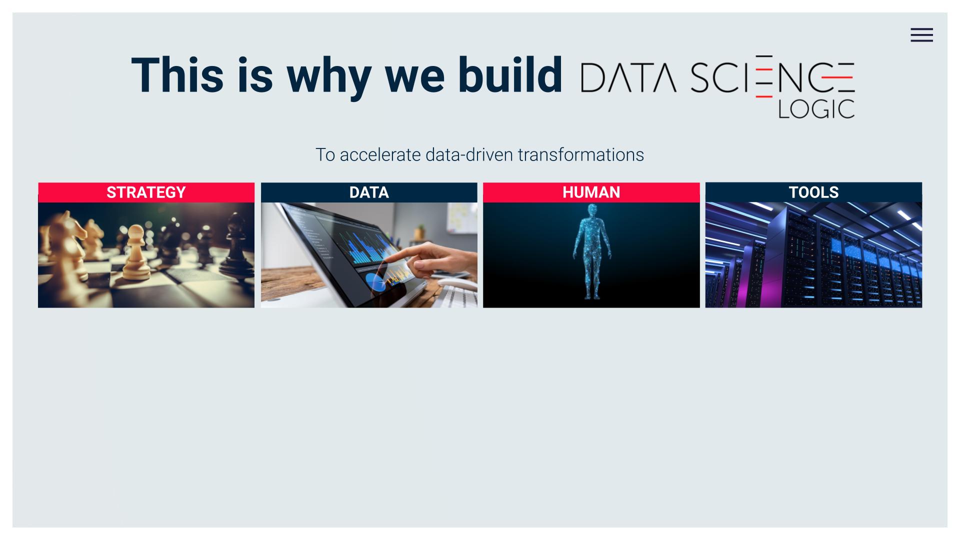 Data revolution - Data Science Logic
